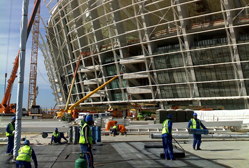 Cape Town Stadium Podium